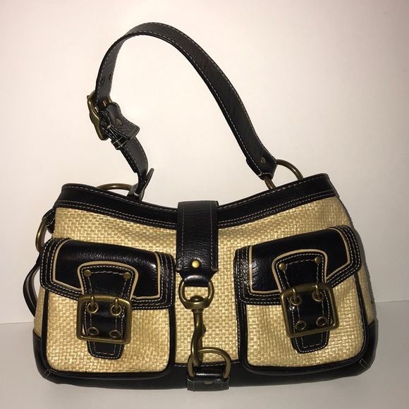Coach Handbags - Coach Legacy Buckle Dog Latch Bag